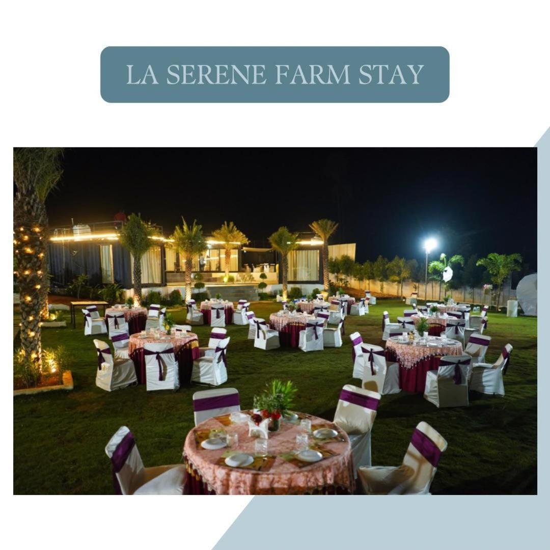 La Serene Farm Stay - Luxary 4 Bed Room Property Хайдарабад Экстерьер фото